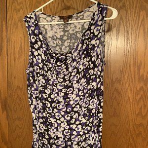 Victor Purple & Blk Tank Top Size L
